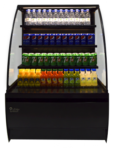 Brodan SOUDA-GNG-900-BLK Grab and Go Black Refrigerated 2